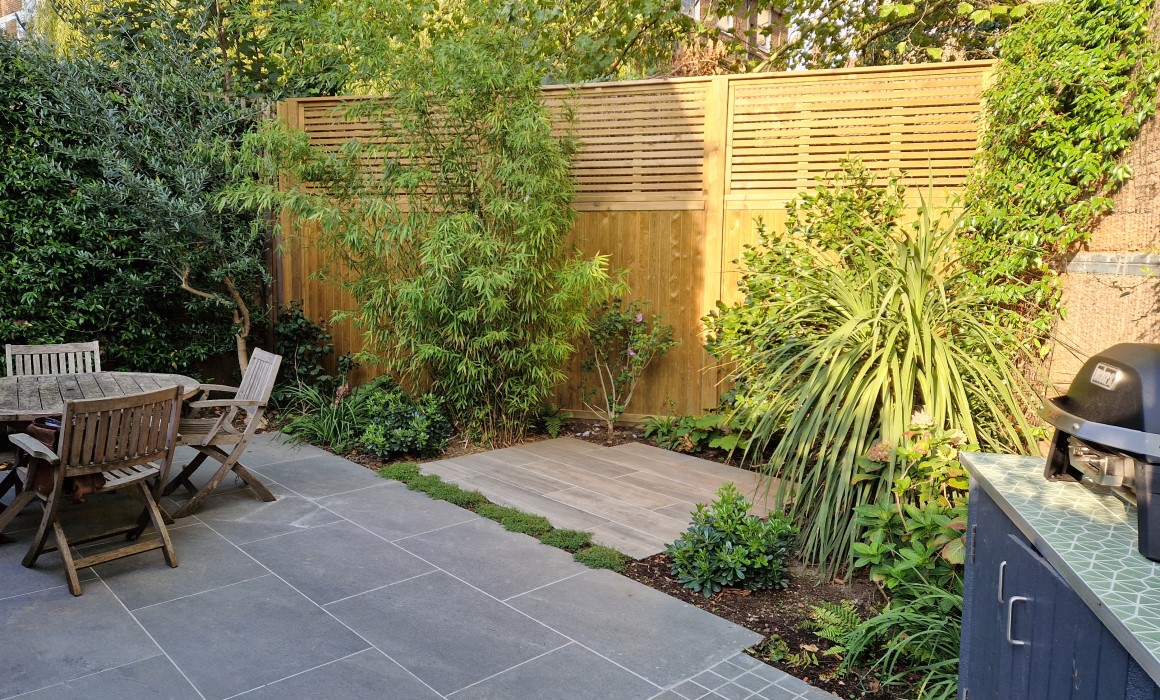 View across the courtyard